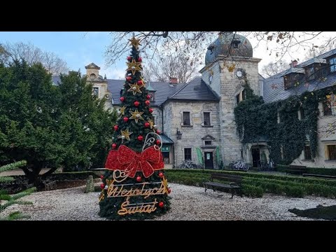 🎄 Christmas Magic in the Air 🌟 Exploring Poland Magical Kliczkow Castle