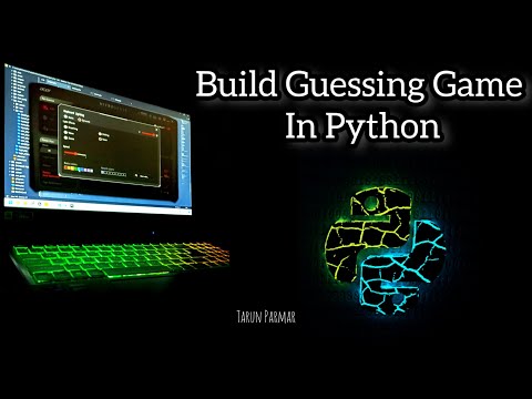 Build Python Guessing Game | Python Simple Games For Beginners | Python Game Programming