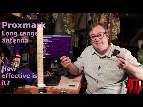Proxmark RDV4 long range HF antenna testing