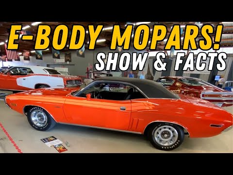 E Body Mopars | Challenger R/T and 'Cuda Car Show and Facts at the Chrysler Nationals in Carlisle,Pa