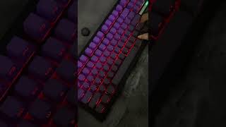 Gradient design:the new aesthetic trend!💜🆒😎☠️ #keyboard #trend #fypシ゚viral #asmr #cool #foryou