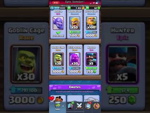 Free gift in clash Royal
