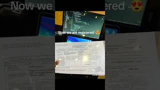 now we are registered 😍 #companyvideo #companyregistration #4gbxsolutions#softwarecompany#teamwork