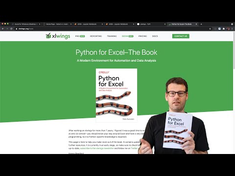 Python for Excel (O'Reilly Book)