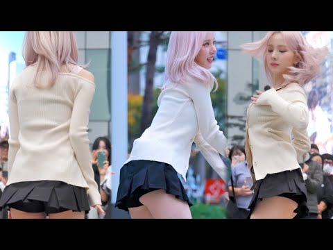 VIVIZ Eunha in Stunning 4K: Sensual Moments from Gangnam Square - November 2023