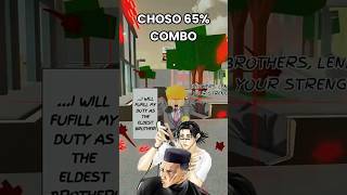 🩸Choso 65% full red combo🩸 #jjk #jjs #jujutsushenanigans #roblox #jujutsukaisen