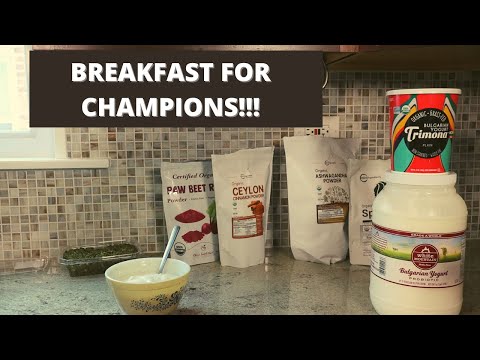 BREAKFAST FOR CHAMPIONS!
