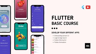 Flutter Beginners Course: Animation, Beautiful Ui, Login & Sign Up Screens