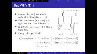 Eurocrypt 2023 session: Blockcipher Cryptanalysis (cont.)