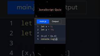 JavaScript Quiz #shorts #quiz #coding #javascript #programming #codingquiz