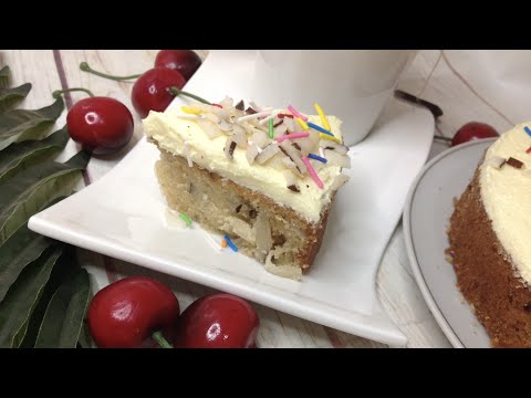 🥥  Moist Coconut cake 🥥 | Kitchen Adventure | Baking Cake