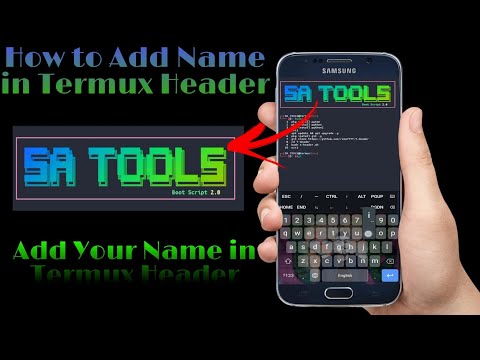 How to Add Name in Termux Header | Termux Best Theme - 2022 |
