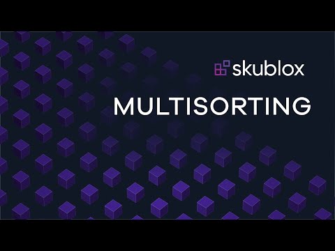 Sort Multiple Orders At Once | Skublox