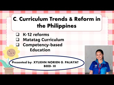 ED 304- Curriculum Trends & Reform in the Philippines 