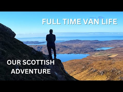 THIS IS WHY WE LEFT THE RAT RACE - Van life in the Highlands, climbing Suilven and Stac Pollaidh.