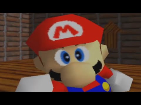 Super Mario 64 super lucky Slip Slidin' Away skip officially captured on a Nintendo Wii U
