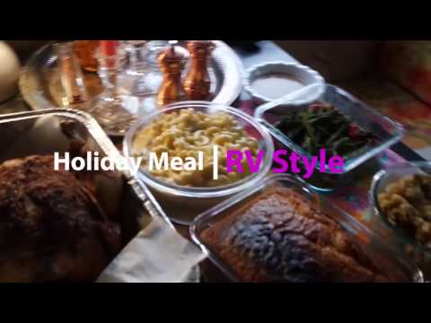 Holiday Meal in a RV