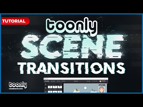 How to use Scene Transitions in Toonly | Creating Your Cartoon Explainer Videos | Toonly Tutorials