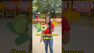 😭One day challenge with AMLA 🤯‼️ #foodiesfindings