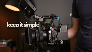 A Stress Free Camera Rig - Rigging up the Panasonic S1ii