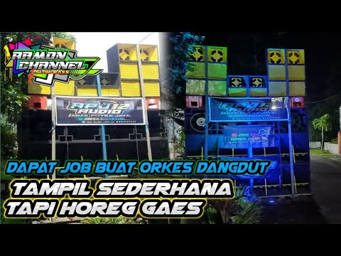 CEK SOUND LAGI APJ AUDIO / JOB ORKESAN || LIGHTING MINIATUR / PASUKAN JOGED