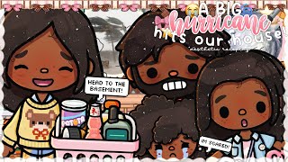  A HURRICANE HIT OUR HOUSE! 🌀 | *voiced* 🔊 | Toca World Roleplay 🌎 