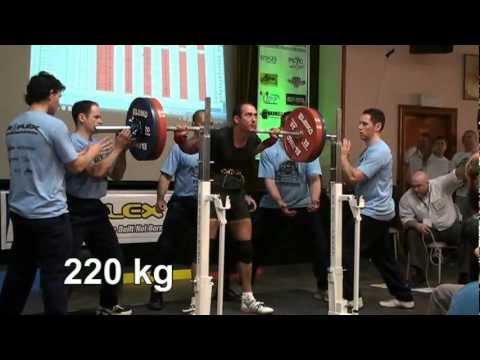 Australian Powerlifting Record 67.5kg Division 605kg total