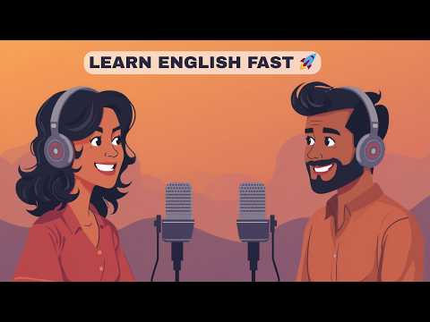 Learn English quickly with podcast | English learning Conversation