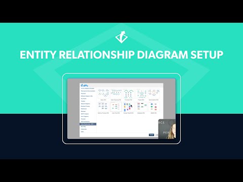 Entity Relationship Diagram Setup in Gliffy