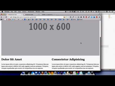 CSS3 - RESPONSIVE GRIDS
