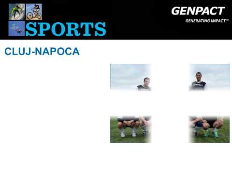 Genpact's sports activities in 2014's 3rd trimester