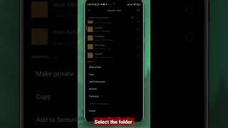 how to hide any folder or photo without any app #androidtricks #hidefolder #shorts #techwiserabhay