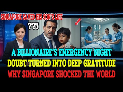 EMERGENCY LANDING IN SINGAPORE SAVES BILLIONAIRE’S SON AND CHANGES A LIFE