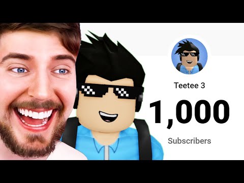 MrBeast and Me React to My Channel Hitting 1,000 Subscribers!