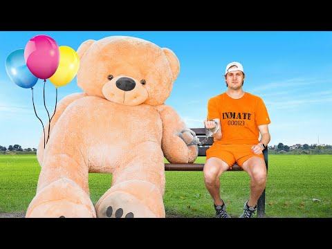 24 Hours With The World's Largest Teddy Bear