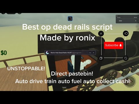 OP DEAD RAILS SCRIPT🔥|| MADE BY RONIX|| ||AUTO DRIVE TRAIN|| AUTO KILL|| AUTO BUY|| MANY MORE 🔥