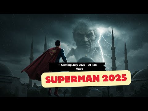 Superman 2025 Trailer – Created by AI | You Won’t Believe This! #istanbul