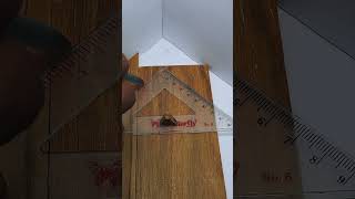 Precise Way to Measure of a Wooden Corners #woodworking #woodwork #carpentry #homedecor #diy #tips