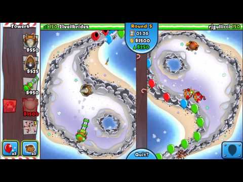 Replay from Bloons TD Battles!