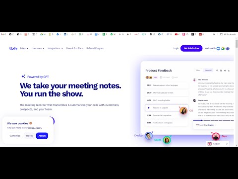 AI004 How to Search Recordings and Transcripts in tl;dv dashboard