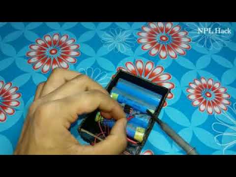 How to Make a 1800 mah Rechargeable Power Bank