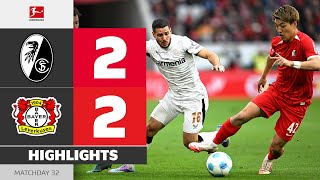 Freiburg Hands Bayern the Title! SC FREIBURG - BAYER 04 LEVERKUSEN | HL | MD 32 – Bundesliga 2024/25