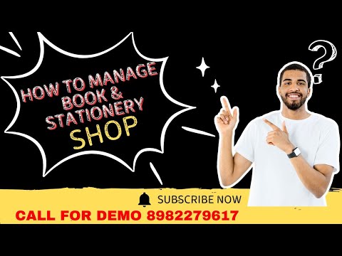 Book and Stationery Billing Software | All-in-One Billing Software Book and Stationery  8982279617