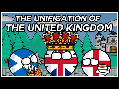 How Two Enemies Started The British Empire | The Unification Of the UK in Country Balls