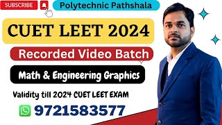 CUET LEET 2024 Course Information @PolytechnicPathshala