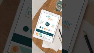 Brand Design Process for Ellie Jane: A Bold Brand Kit #branding  #designprocess #design