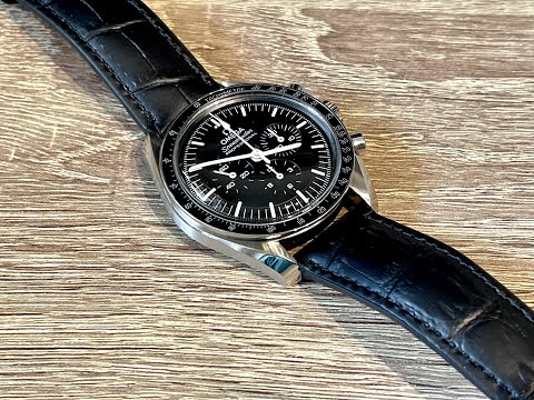 New Omega Speedmaster 3861 on Leather Strap from Teddy Baldassarre