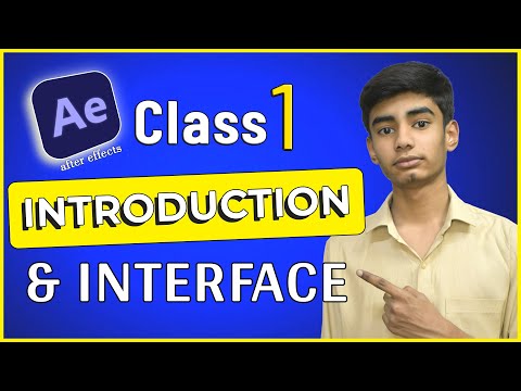 Introduction to Adobe After Effects Interface | Adobe After Effects Class 1 | @alakhmedia
