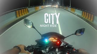 This Ride Felt Like the End of a Movie - Bike ride city - bike ride pov