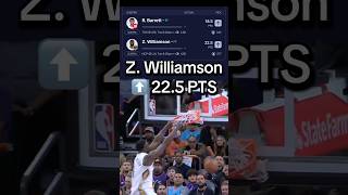 Zion 💪🏾 NBA Sleeper Picks Today 3/4/25 #nba #sleeperpicks